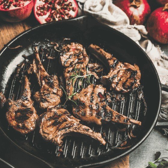 Minted Lamb Chops