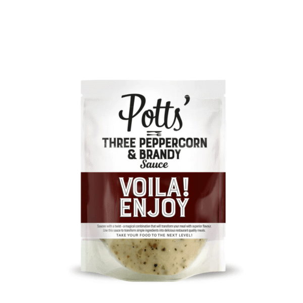 Three Peppercorn & Brandy sauce