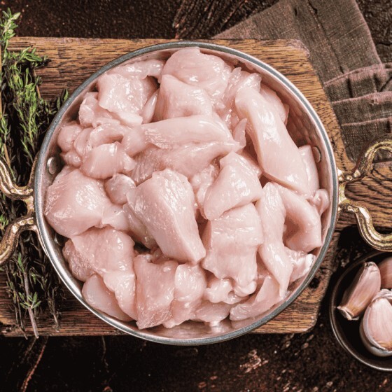 Diced Chicken