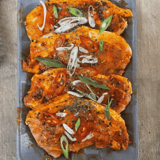 Korean Pork Steaks 600g - 650g 4pk