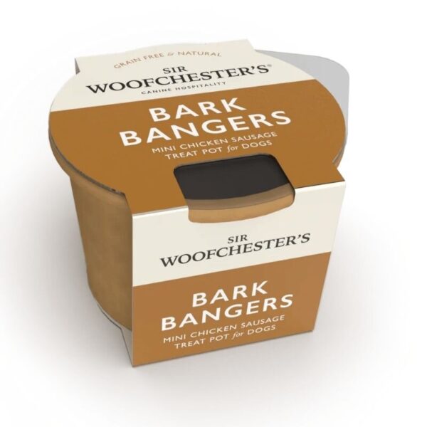 Chicken Bangers treat pot
