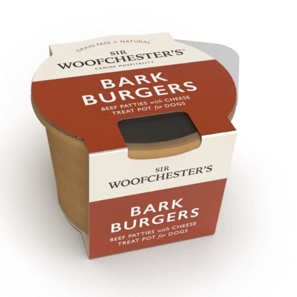 Bark Burgers treat pot