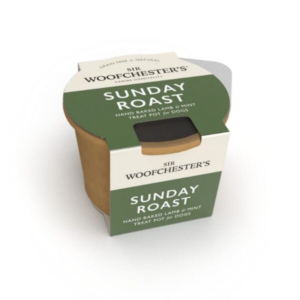 Sunday Roast treat pot