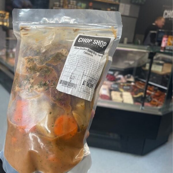 Slow Cooker Dump Bag- Lamb Casserole
