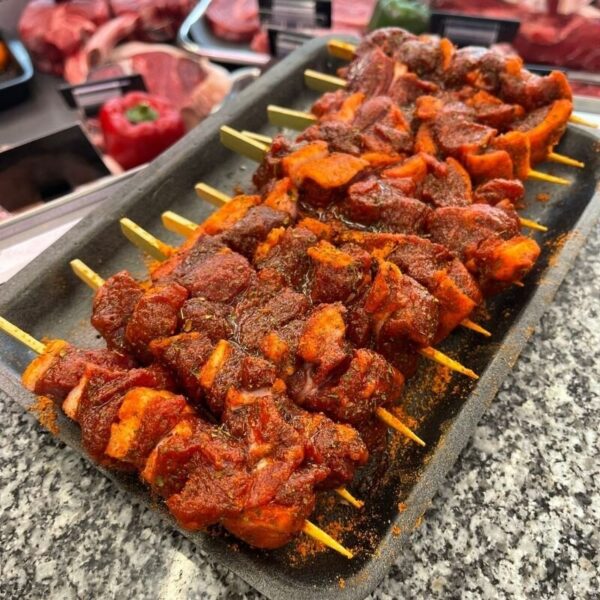 Minted Lamb Skewers