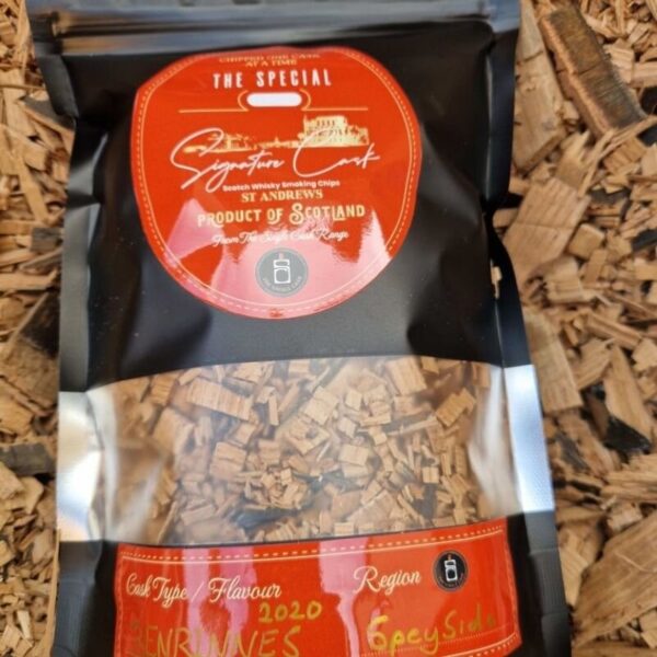 Whiskey smoking Chips Benrinnes